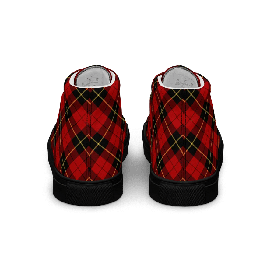 Wallace Tartan Men's High Top Shoes product image (6)