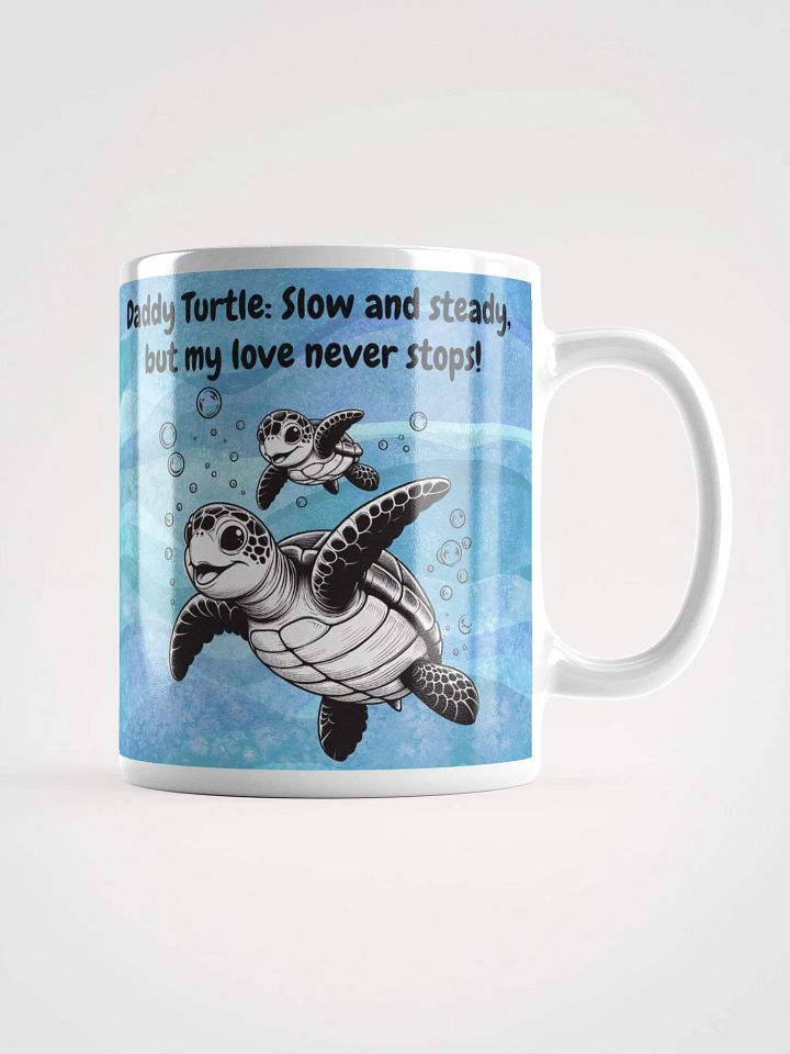 Daddy Turtle Mug - Cute Father’s Day Gift, Coffee Cup for Dad, Turtle Dad Mug, Gift from Kids product image (1)