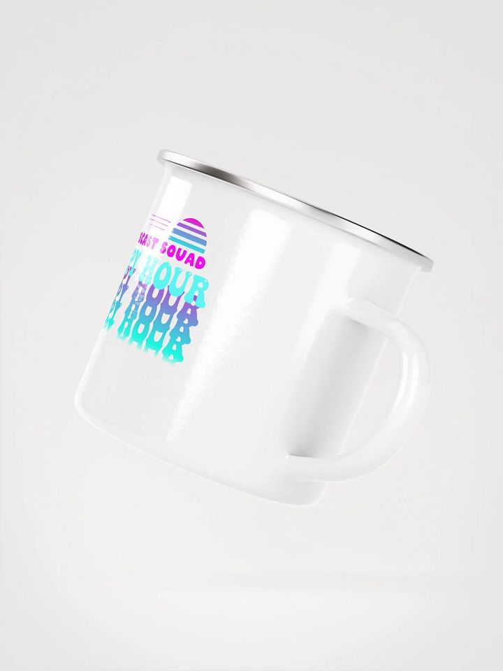 HAPPY HOUR VIBES ENAMEL MUG product image (2)