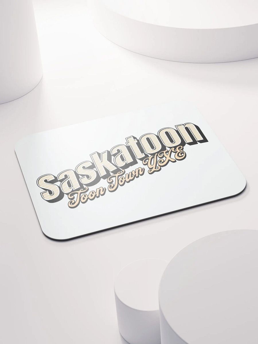 Saskatoon Toon Town YXE Mouse Pad product image (4)