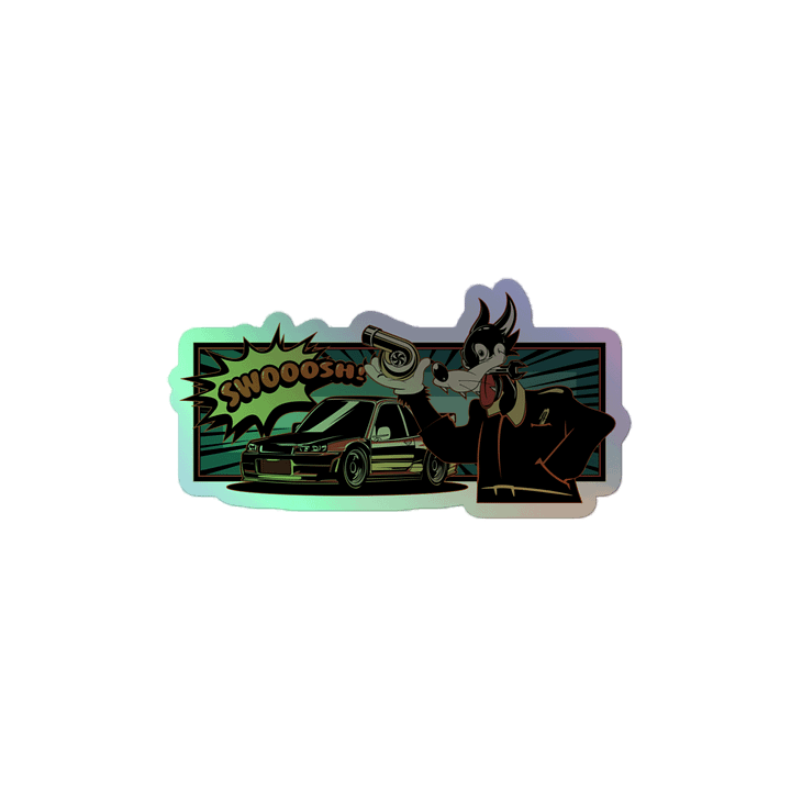 Swirl Toon Figure Swooosh Sticker product image (2)