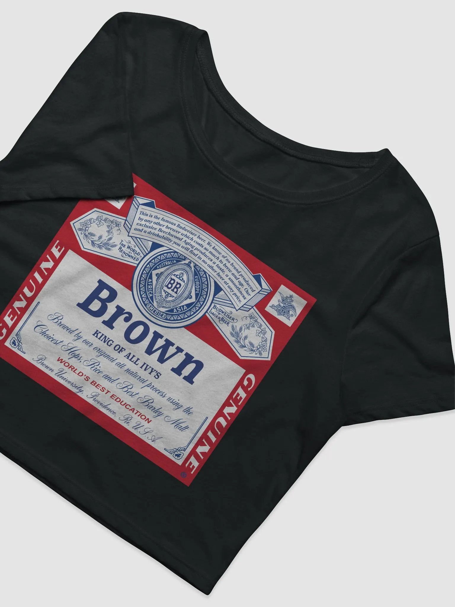 Brownweiser Crop Top product image (2)