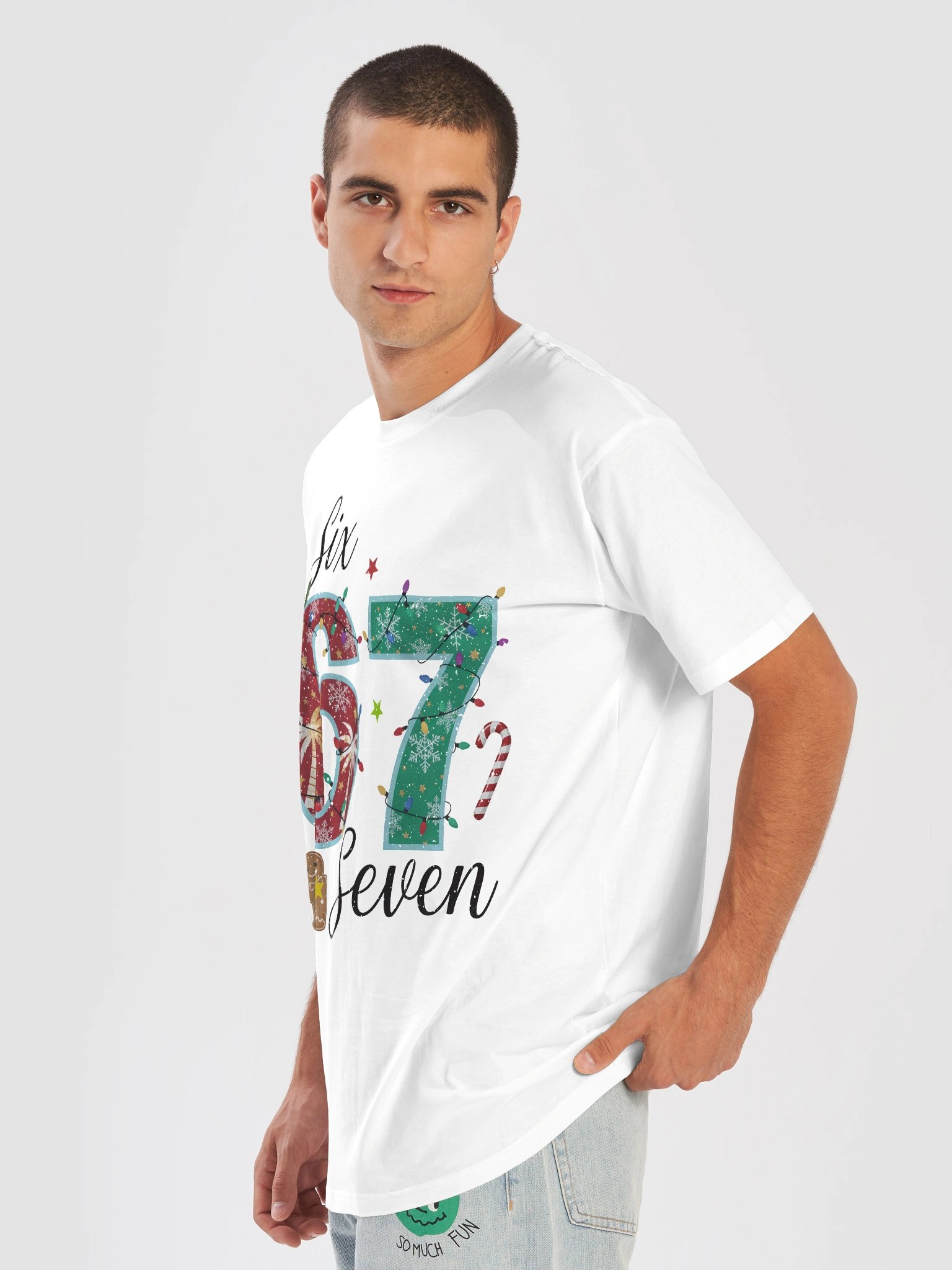 Festive Numbers Unisex T-Shirt product image (7)