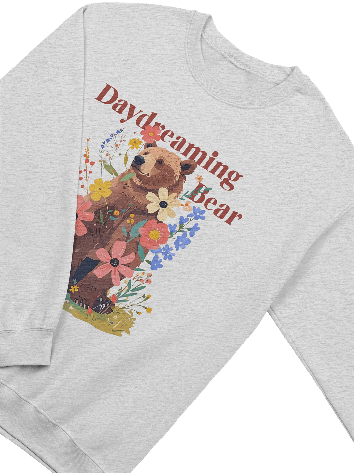 Daydreaming Bear Crewneck Sweatshirt product image (2)