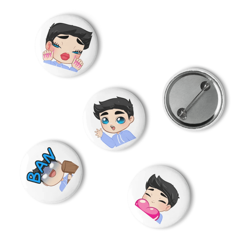 Twitch Themed pins product image (6)