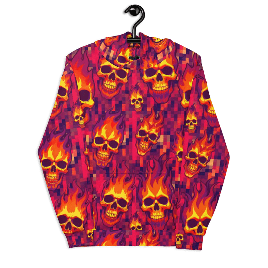 Neon Pixel Inferno Skulls (Primal) product image (7)