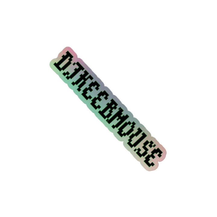 DJ Keebmouse Holo Sticker product image (2)