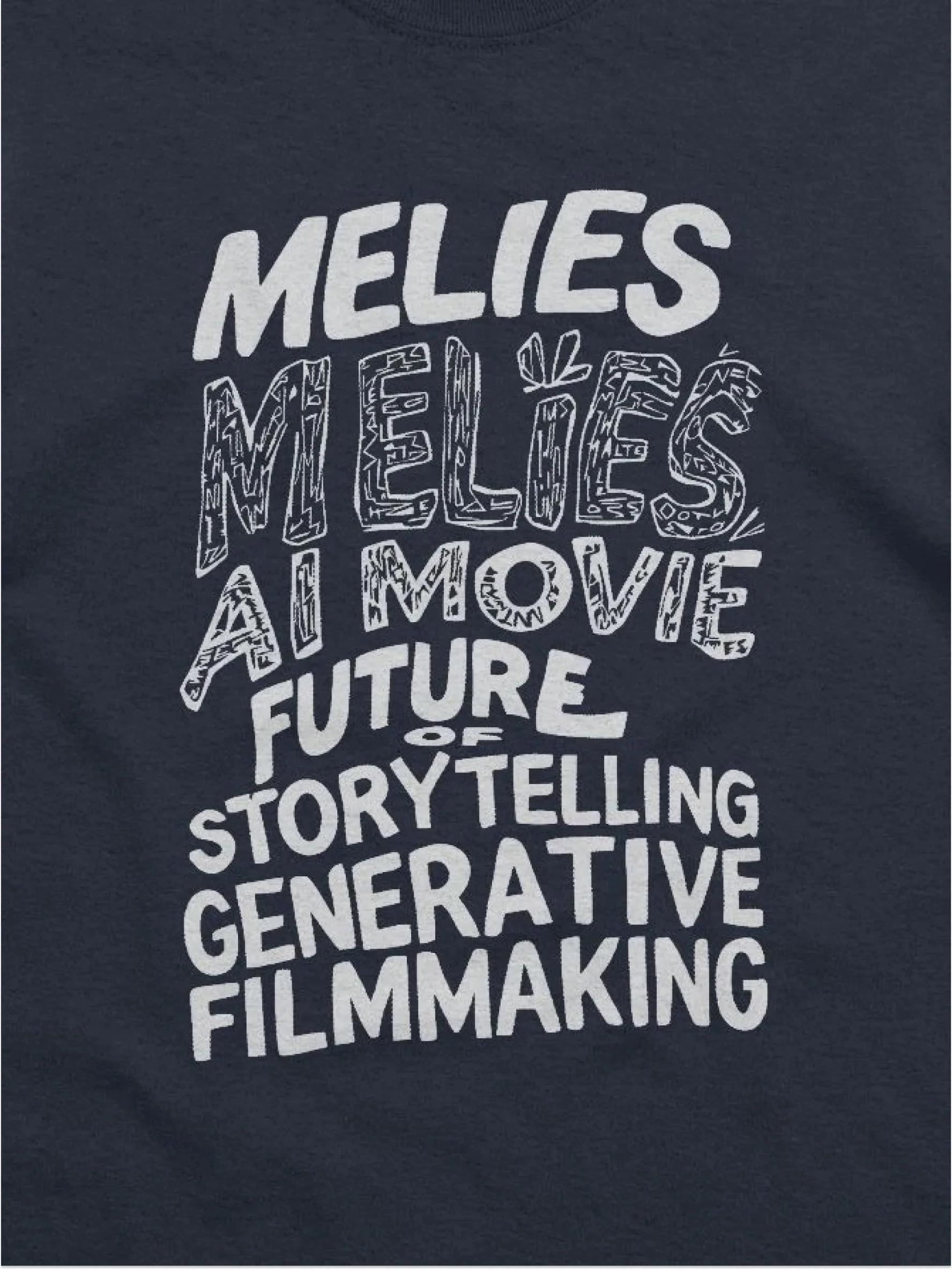 Generative Filmmaking T-shirt product image (2)