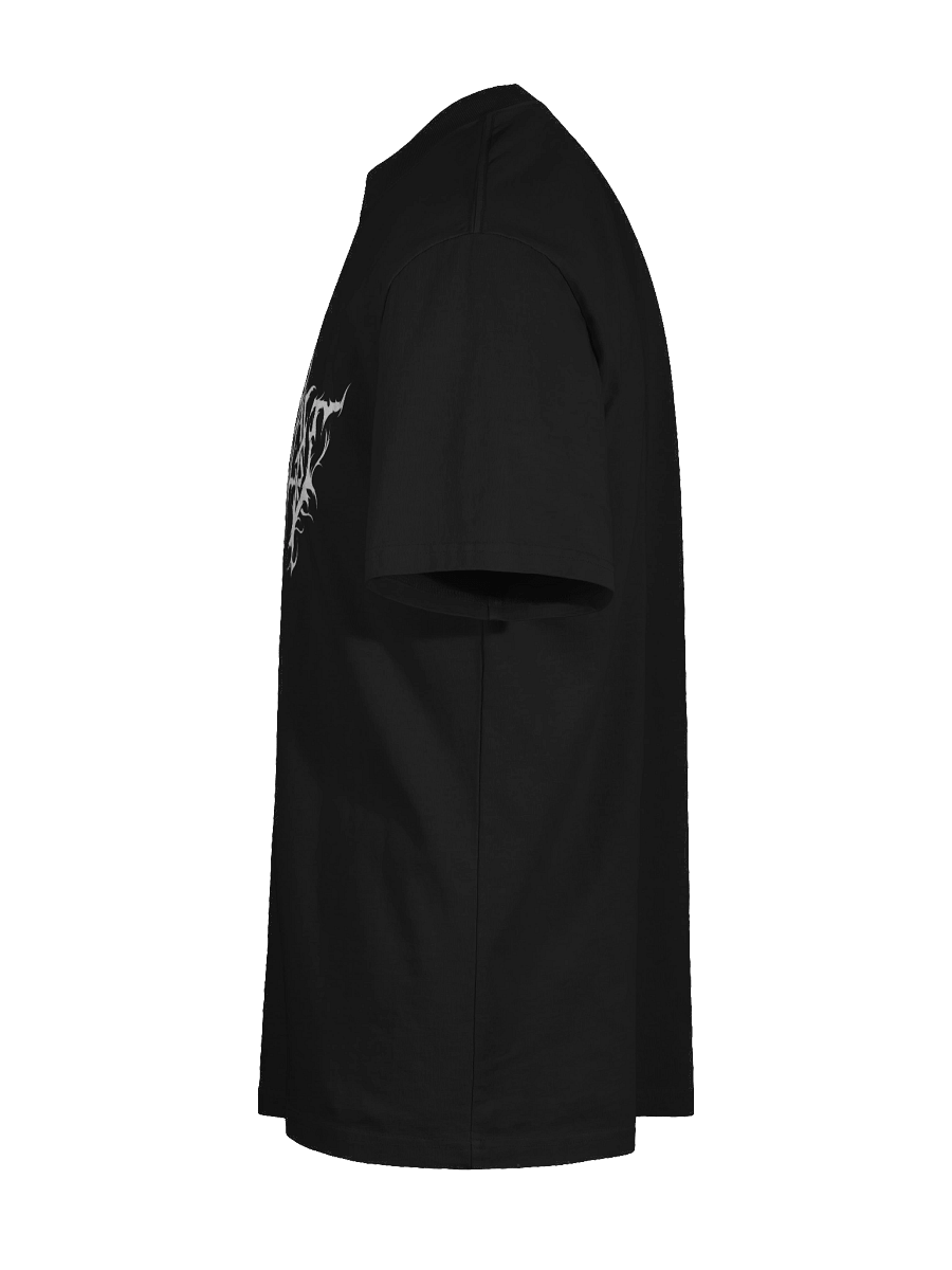Black Metal RAENBOU Oversized Tee product image (10)