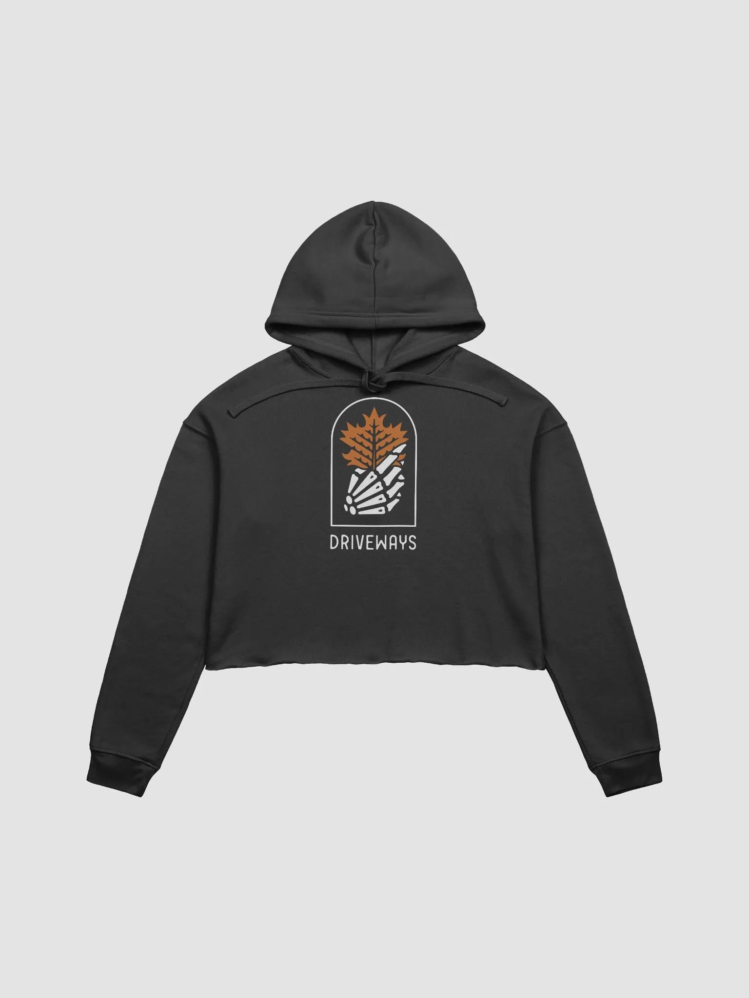 Leafy Cropped Hoodie product image (1)