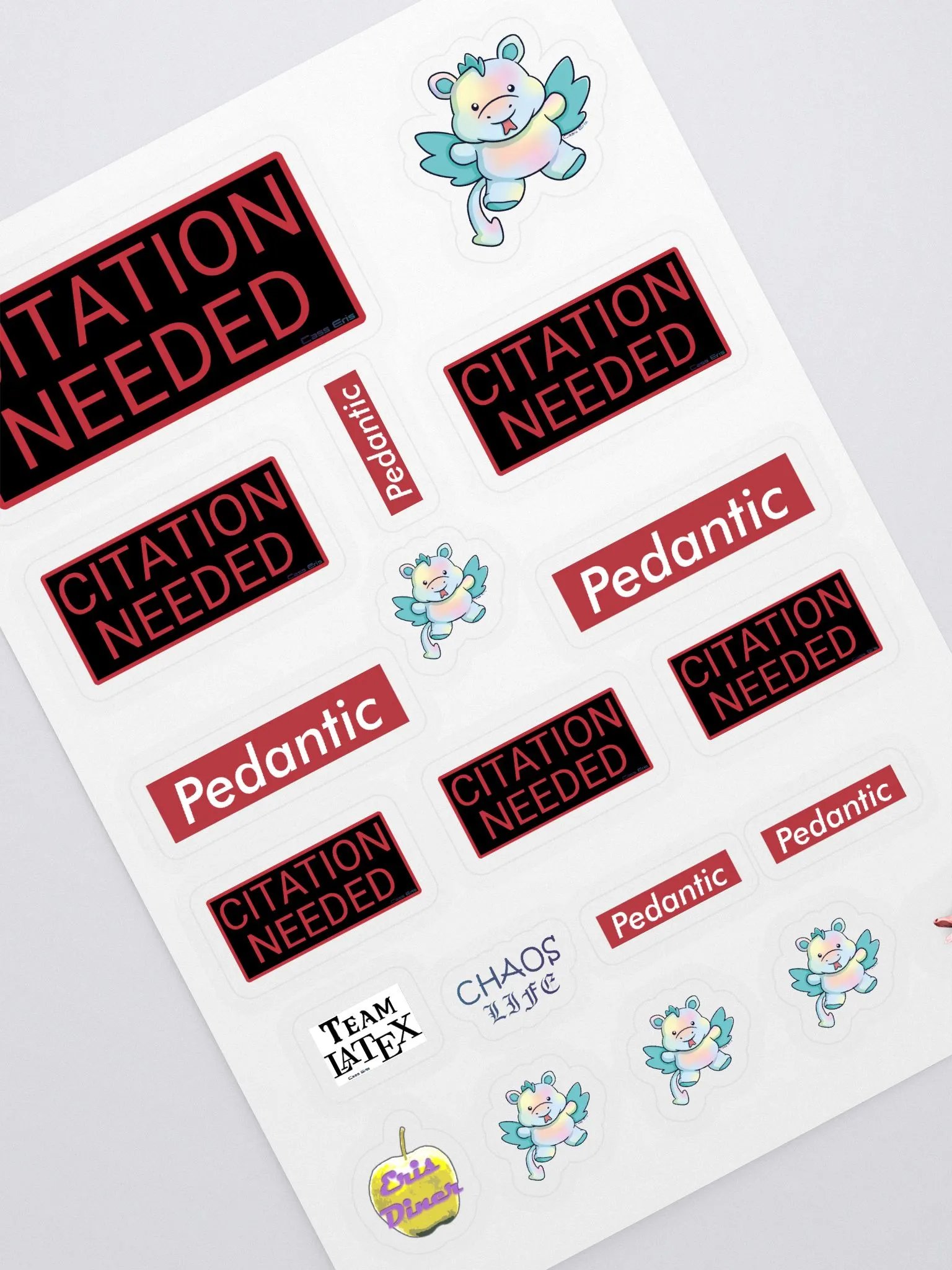 Sticker sheet of the things! product image (1)