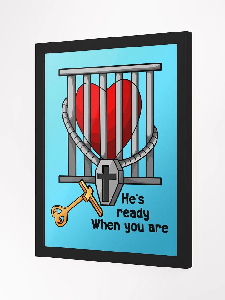 Framed Unlock Your Heart Poster product image (2)