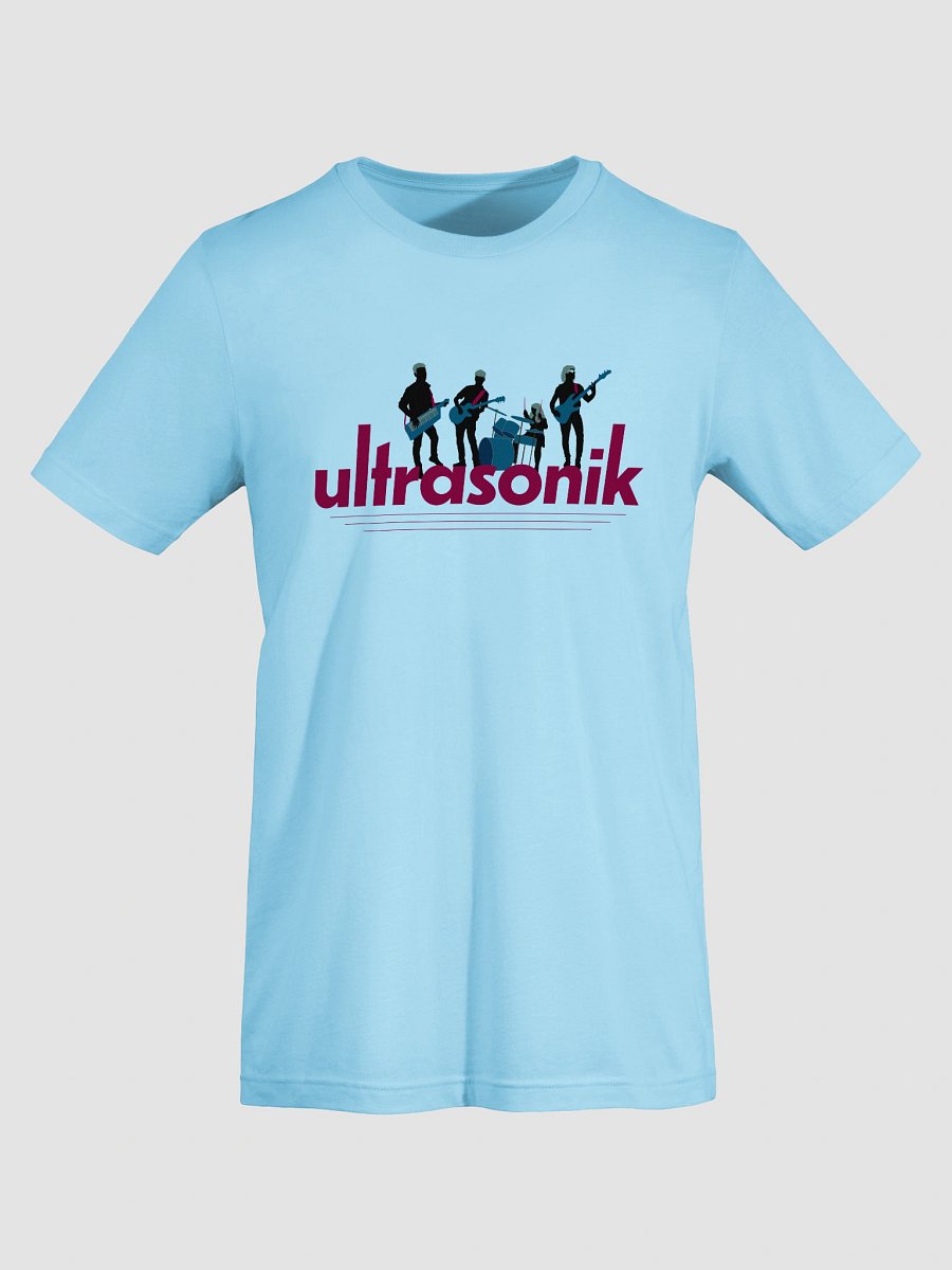 ultrasonik Silhouette Logo Premium T-Shirt (Ocean Blue or White) product image (7)