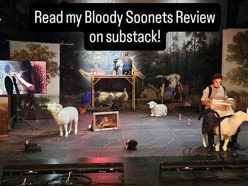 I saw the @thebloodysonnets ! The review is on my substack https://bitpunkfm.substack.com/