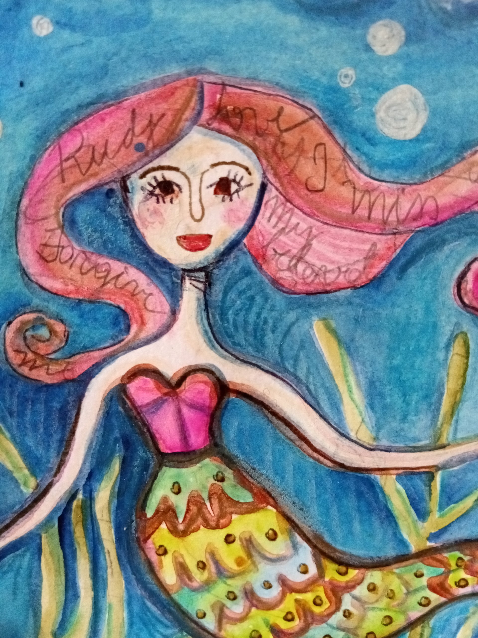 Pink Haired Mermaid product image (3)