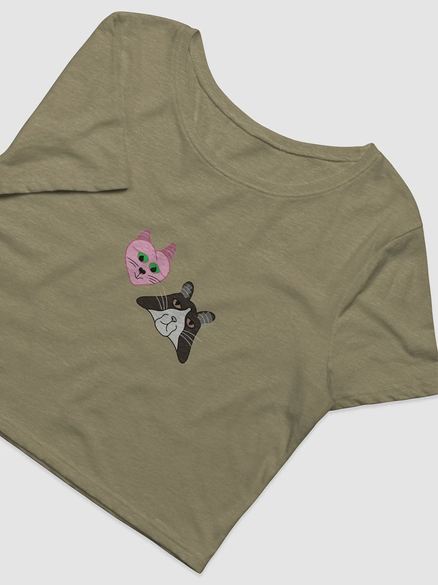 Menagerie's NPC Kitties ~ cropped tee shirt product image (3)