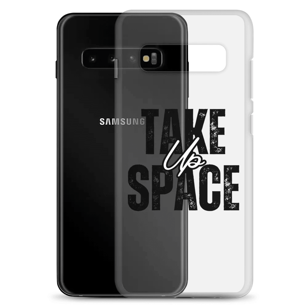 "Take Up Space" Samsung® Clear Case product image (20)