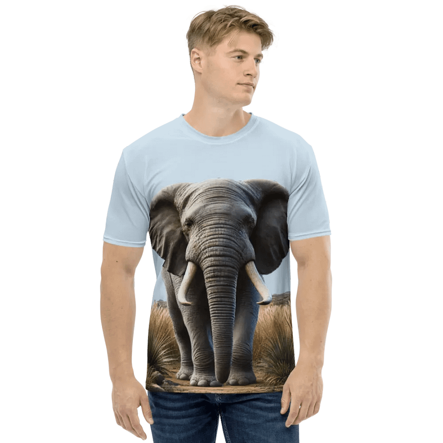 Savanna Elephant Majesty All-Over T-Shirt product image (1)