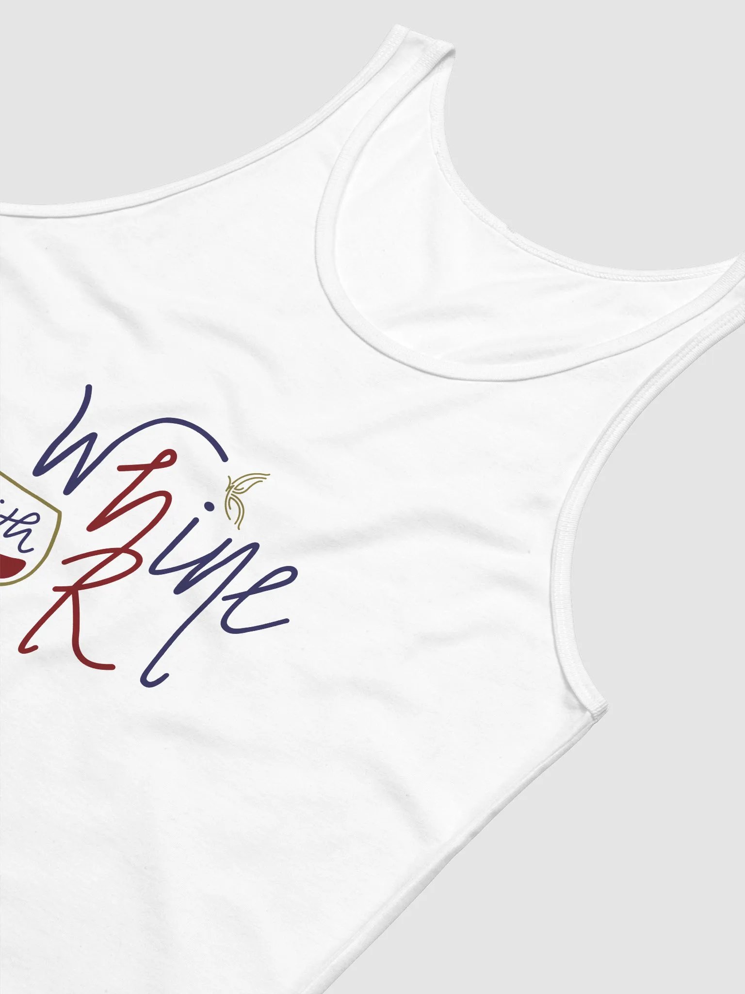 Unisex Jersey Colored Logo Tank product image (3)