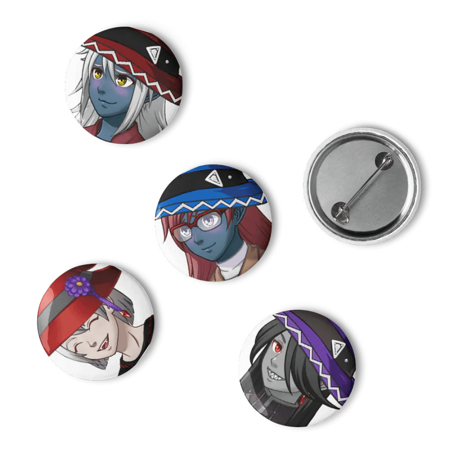 Dokkalfheim Magical University Witch Pins! (SET 2) product image (4)