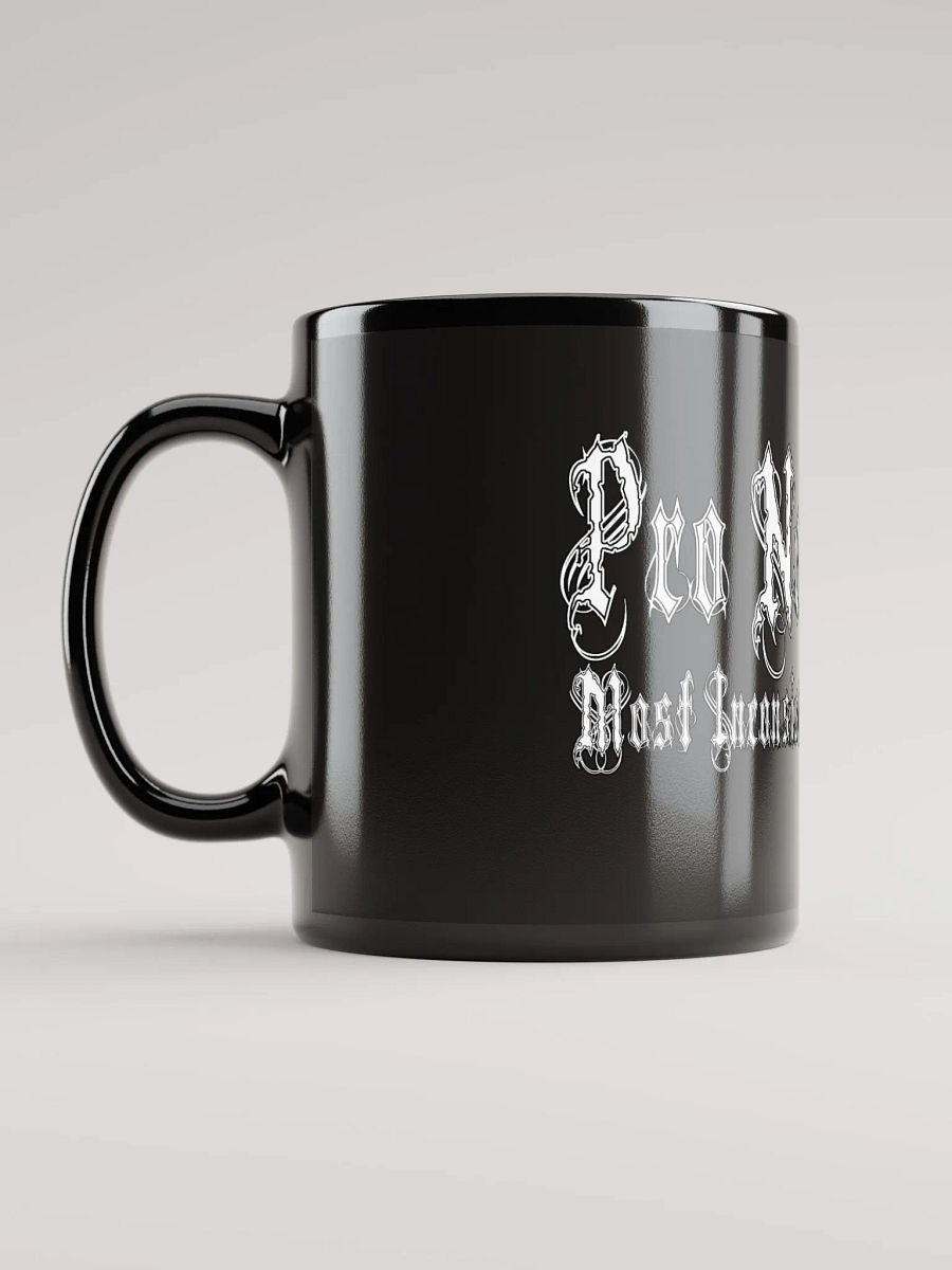 NooB Black Glossy Mug product image (12)
