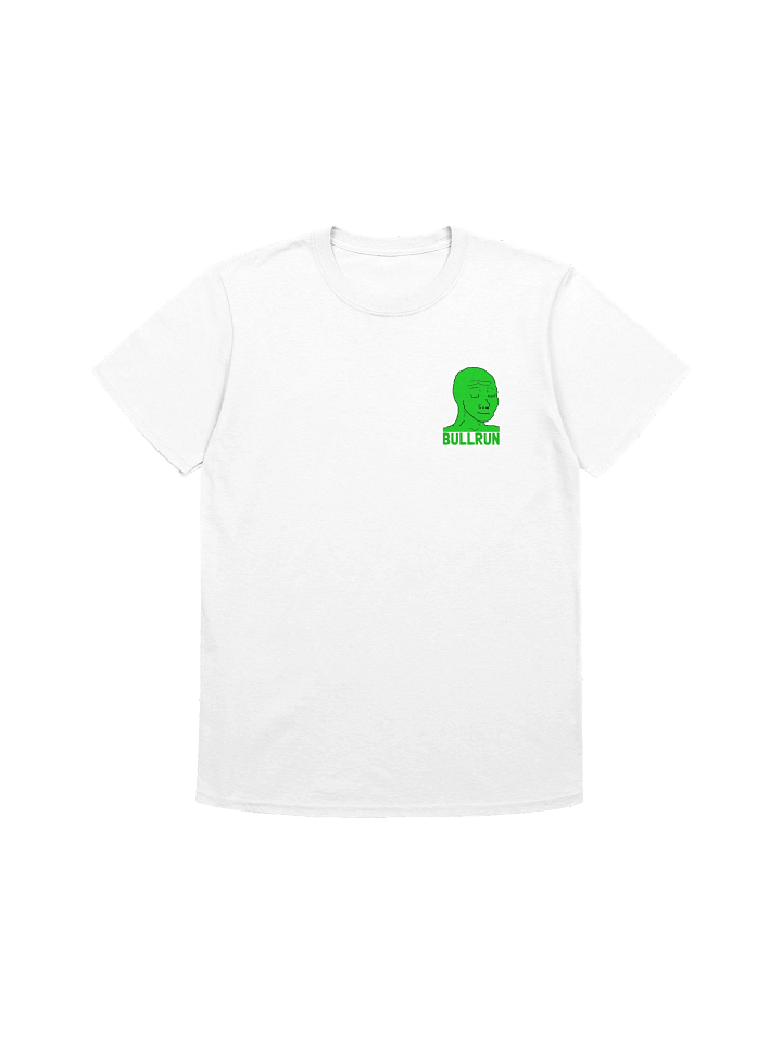 Wojak Tee - Green Face Bull Run 📈🐂 product image (1)