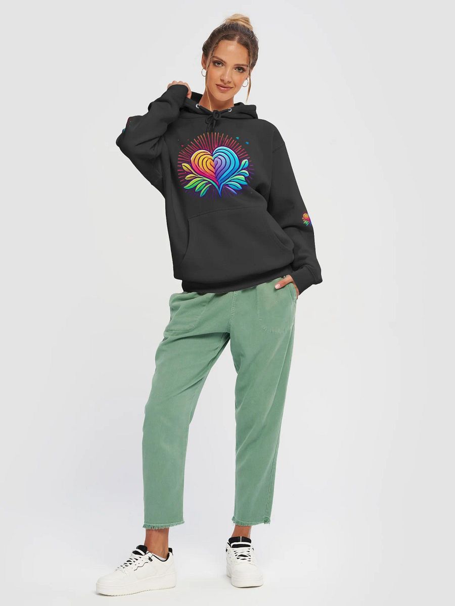 Chromatic Heart Harmony Hoodie product image (19)