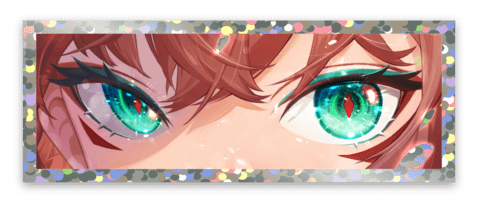 Mochisaii Sticker - Sparkly Eyes product image (1)