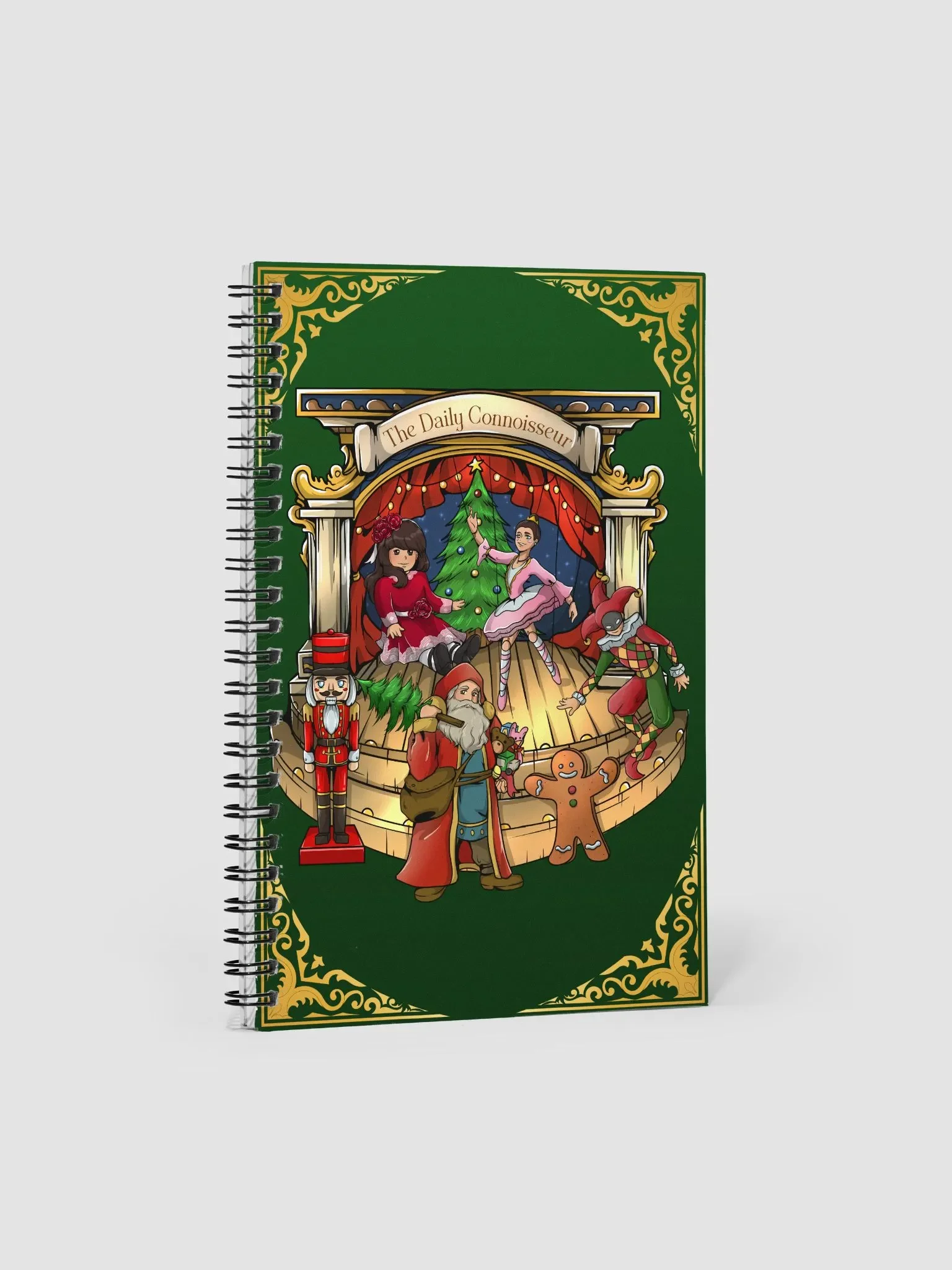 Happy Holidays Spiral Notebook product image (1)