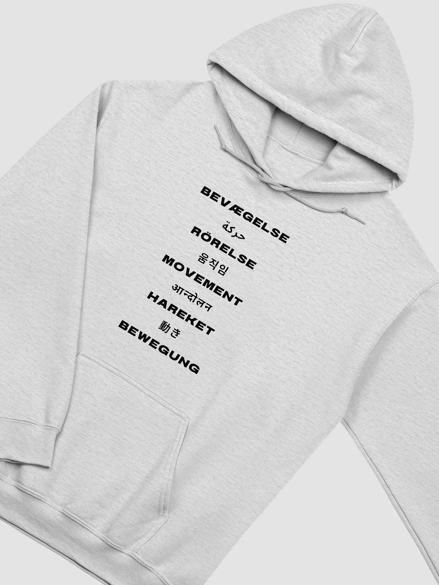 International Movement Hoodie - Light Gray product image (3)