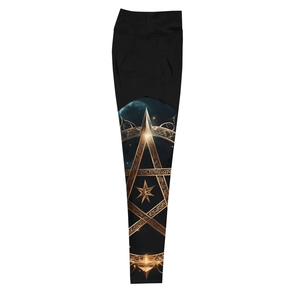 Symbology Black Top Leggings with Pocket product image (11)