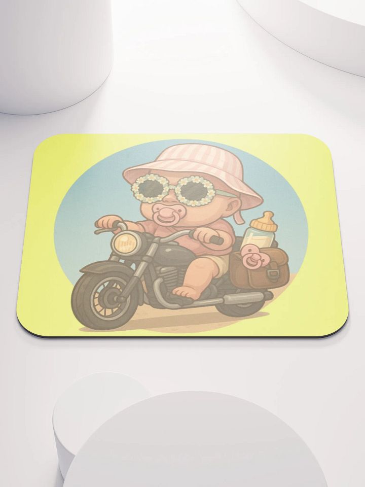 Baby Biker Mouse Pad product image (1)