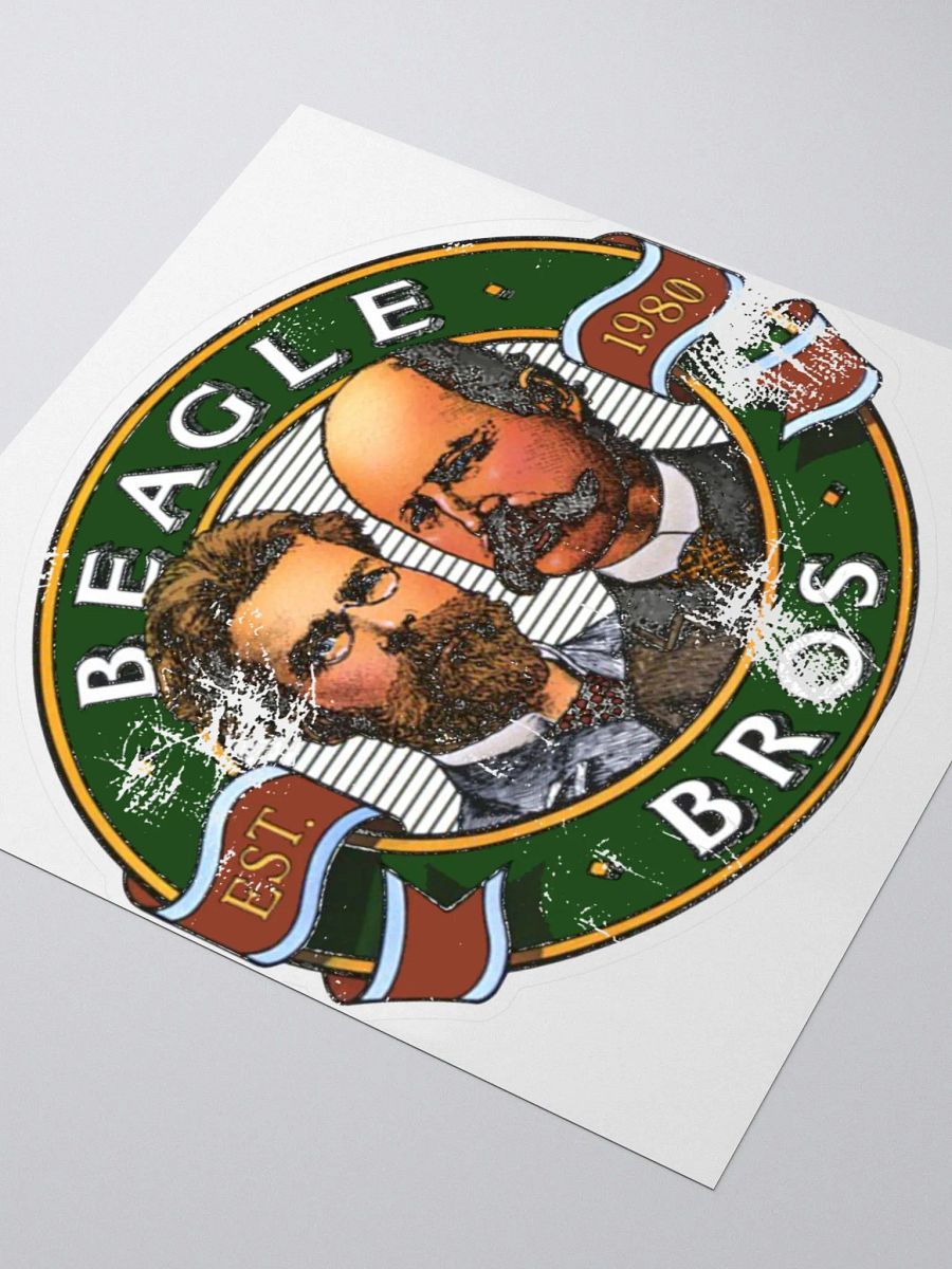 Beagle Bros Sticker - Aged to Perfection product image (3)