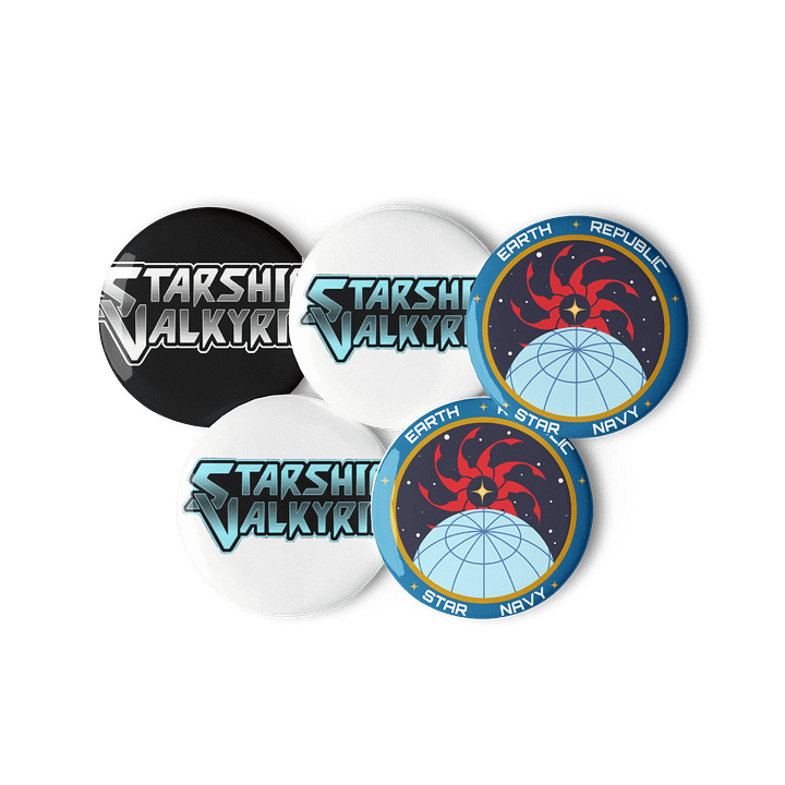 Starship Valkyrie Logo Commissary Pin Set product image (3)