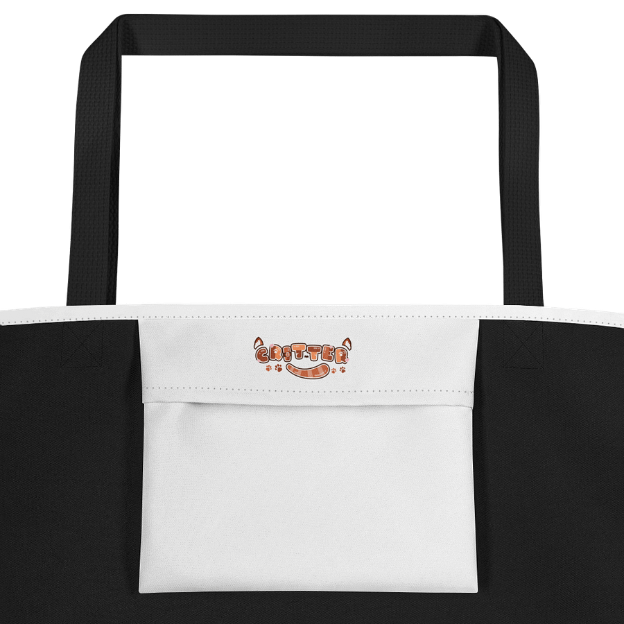 Trash Diver Print Tote Bag product image (2)