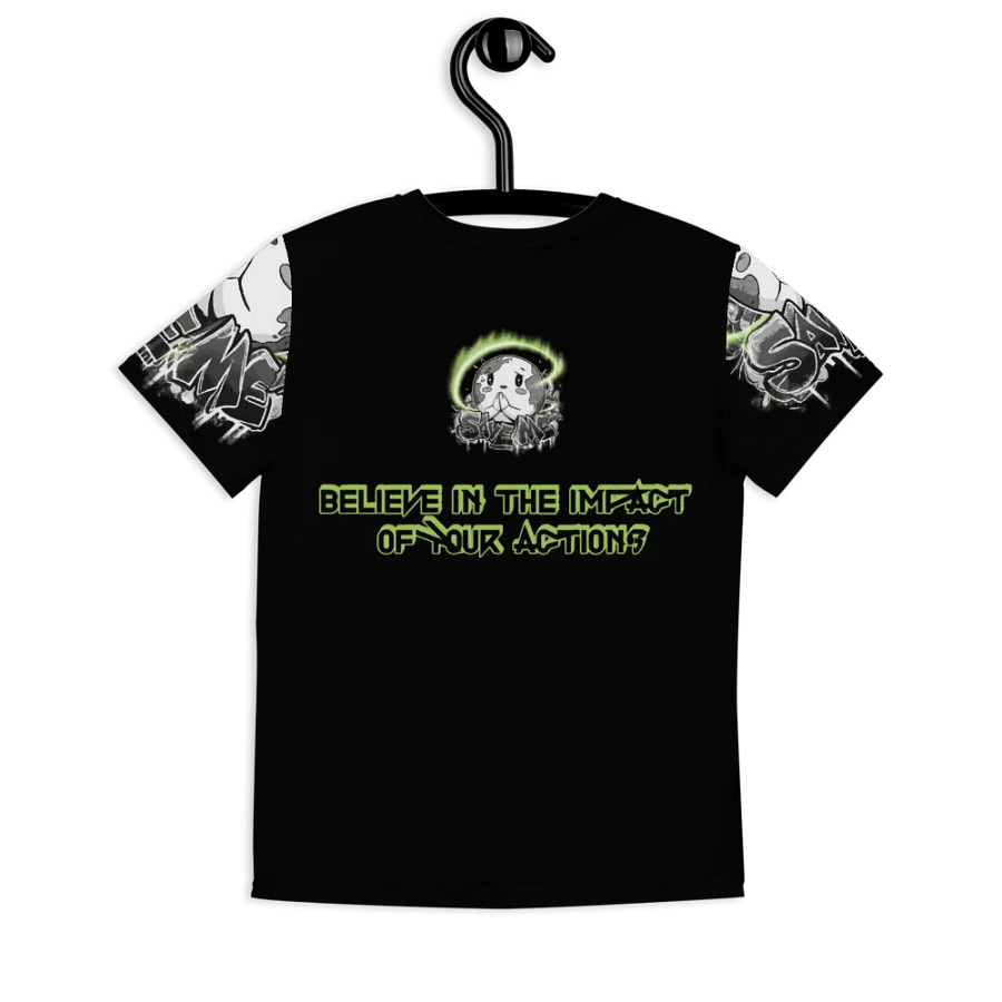 Save Me Youth Crew Neck T-Shirt | Eco-Friendly Style for Young Activists product image (10)