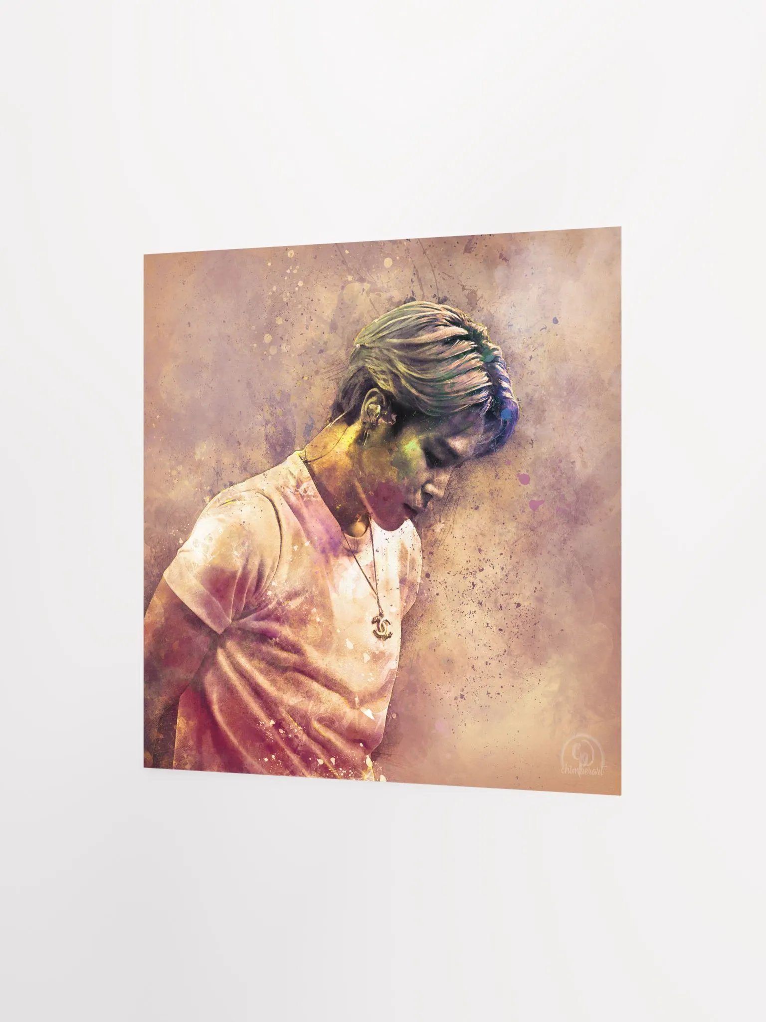 BTS - Glorious Jimin Print (Unframed) - Designed by ChimberArt product image (6)