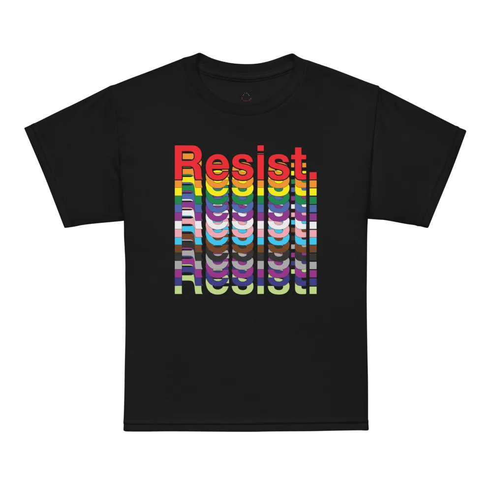 Resist - Rainbow Gildan Youth Sports Tee product image (7)