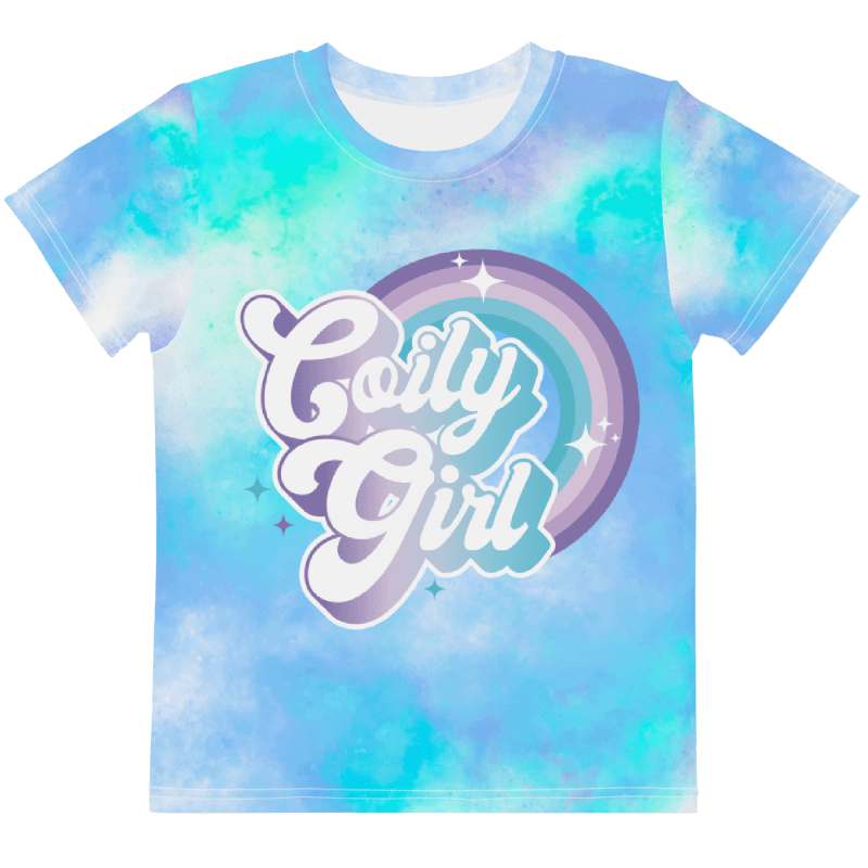 Coily Girl Tie-Dyed Tee (Kids) product image (1)
