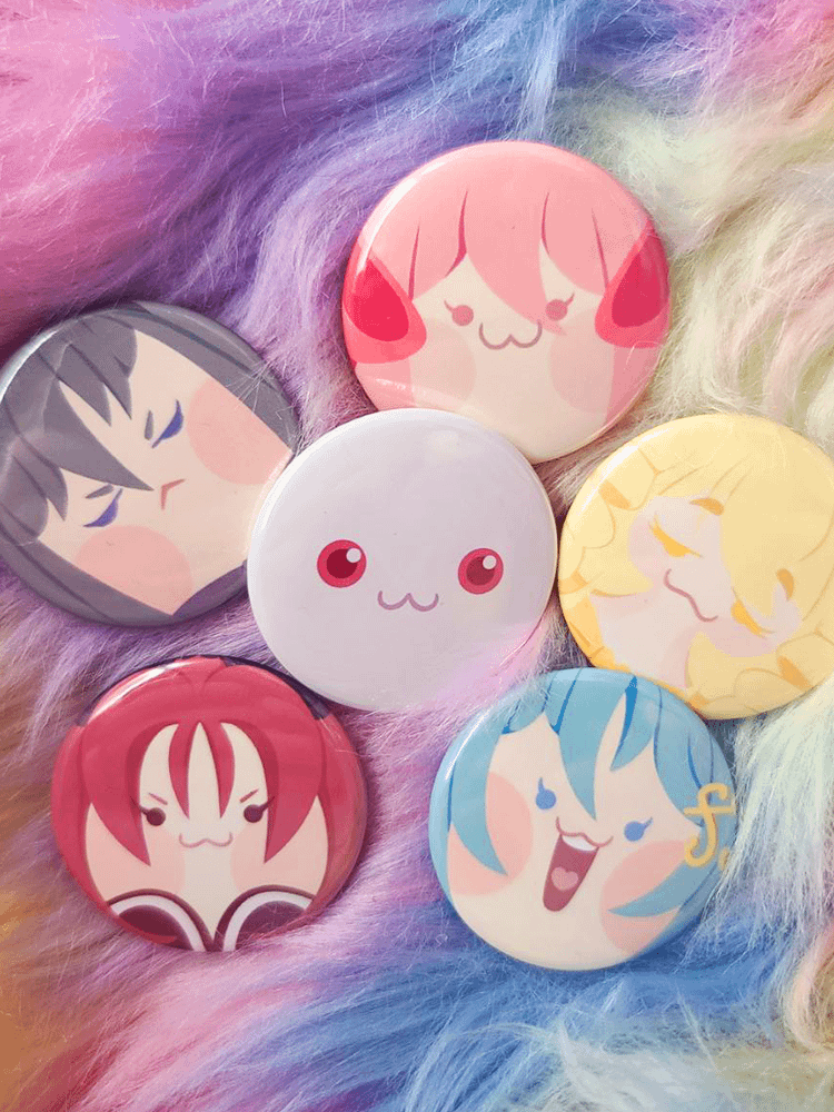 Magical Girls | Button Set product image (1)