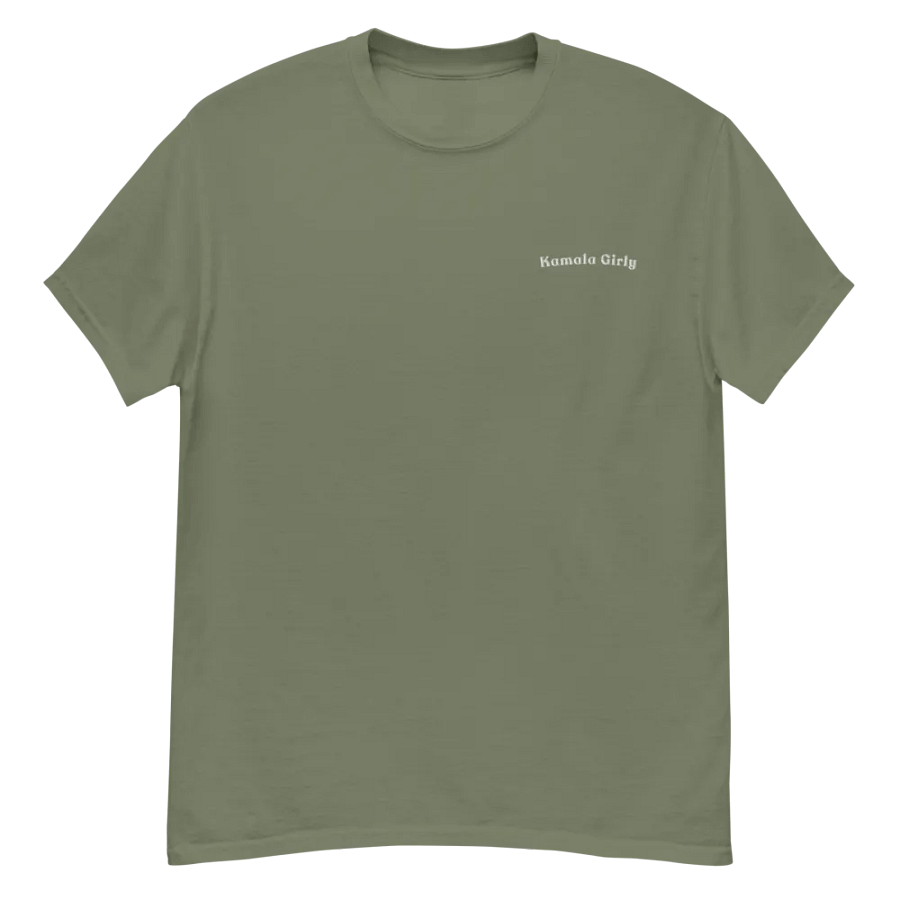 Kamala Girly Embroidered Tee (White Font) product image (1)