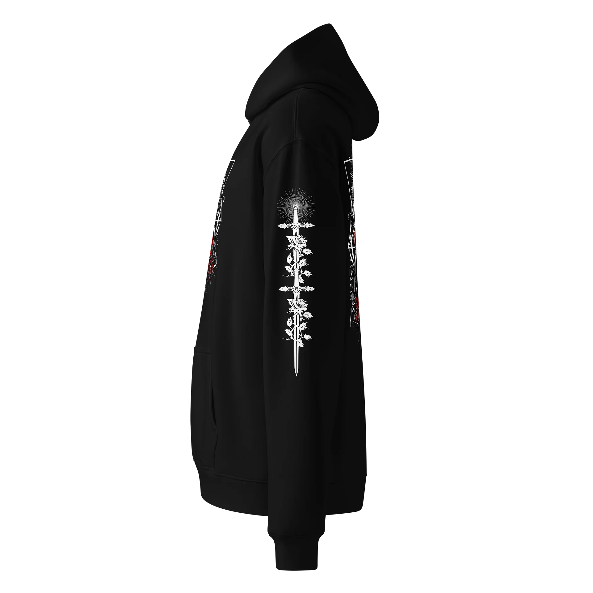 Sinister Thorned Majesty Unisex Premium Hoodie product image (4)