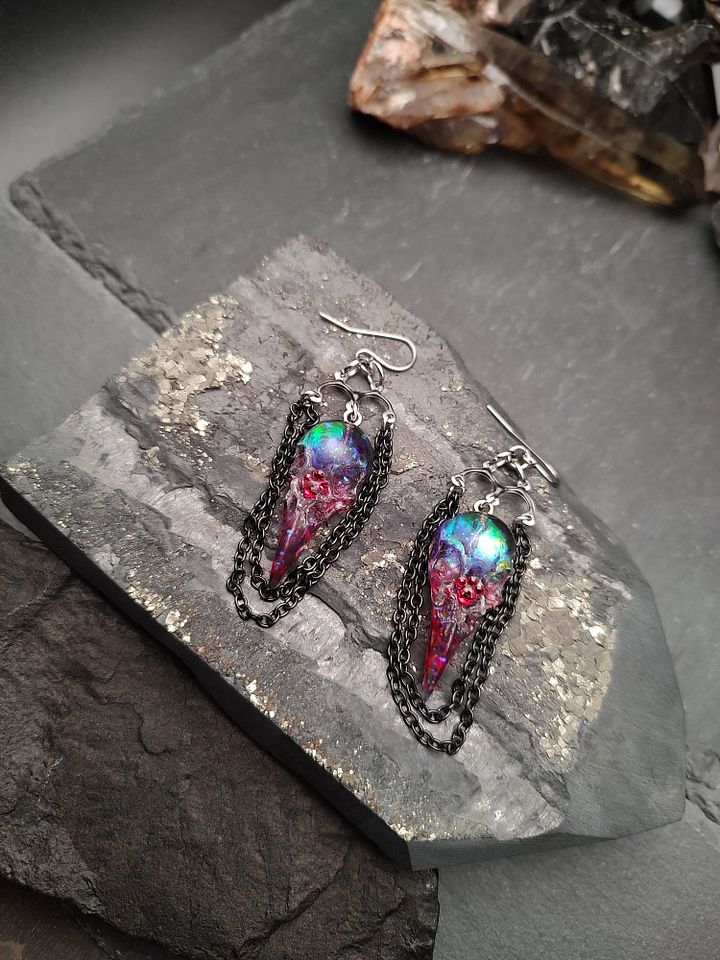 Earrings Epoxica - Nebula Crows product image (1)