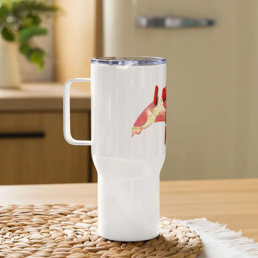 I Always Pick Pizza Travel Tumbler product image (10)