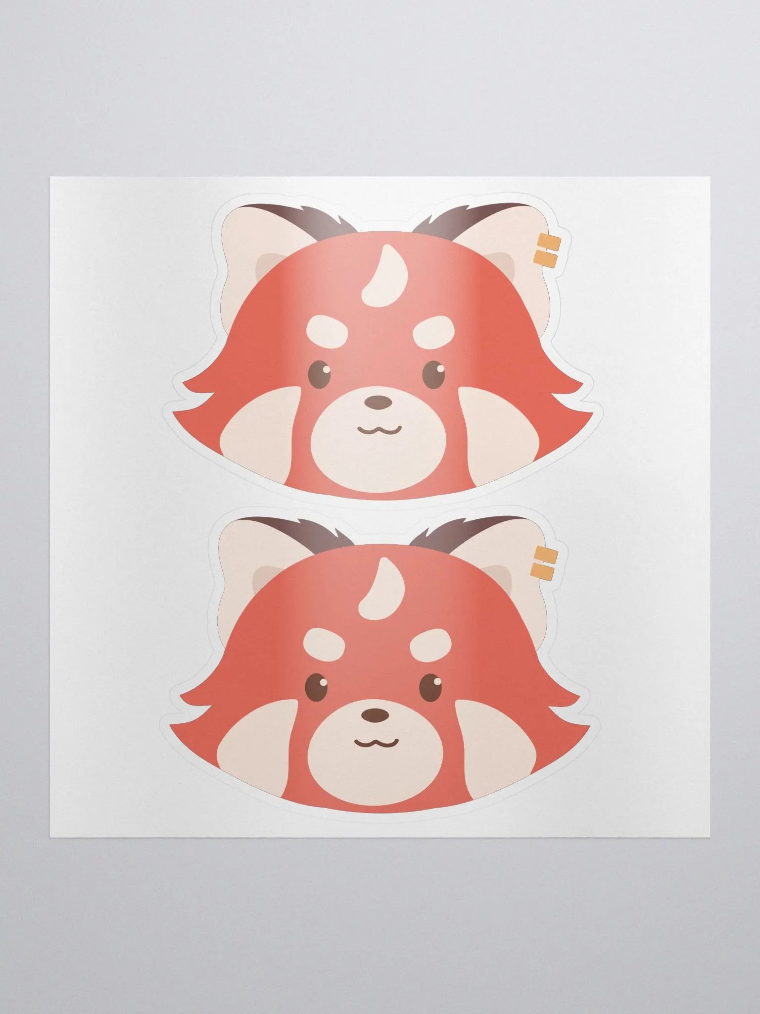 Khiren - Panda Sticker - Set of 2 product image (1)