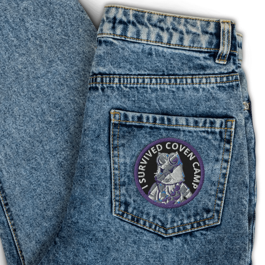 Silver Lazer Cat Patch product image (3)