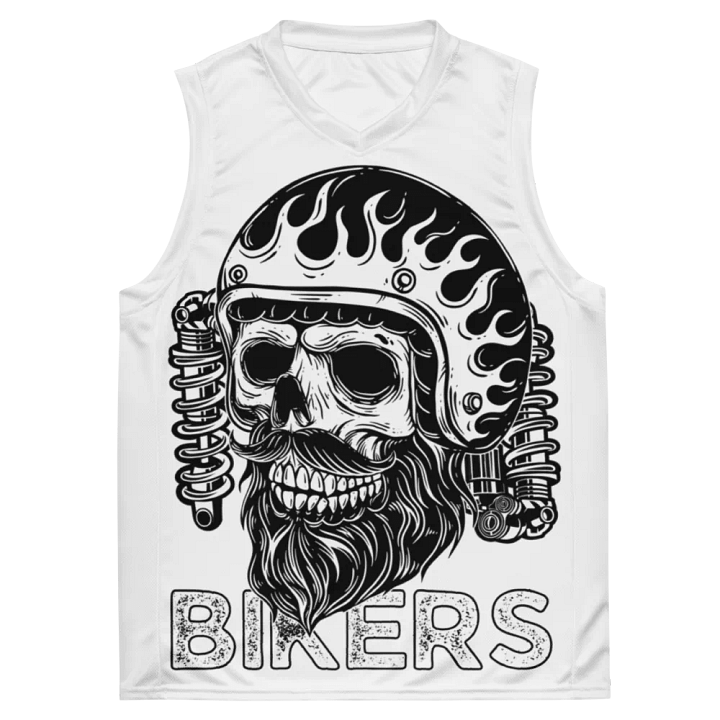 Flame Rider Recycled Basketball Jersey product image (2)
