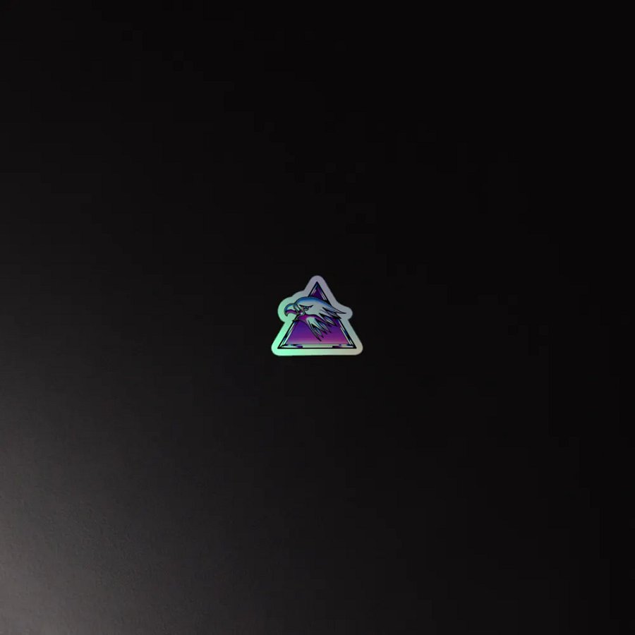 SilverHawks Hawk Emblem Holofoil Sticker product image (4)