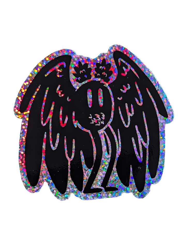 Glitter Mothman Sticker product image (2)