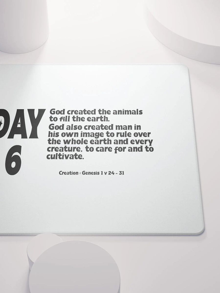 CREATION: DAY 6 Christian, Jesus, faith, God, Bible, Christianity, Jesus Christ, religion, Bible Verse, Love product image (9)